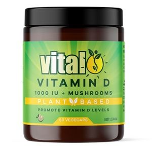 Vital Vegan Vitamin D 60 Vegecaps