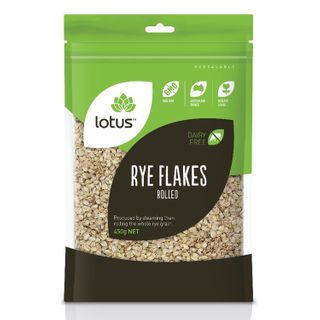 Lotus Rye Flakes (Rolled) - 450g