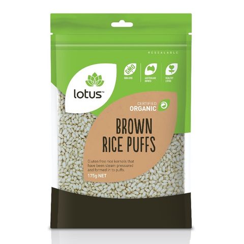 Lotus Organic Brown Rice Puffs - 175g