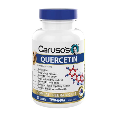 Carusos Natural Health Quercetin 60s