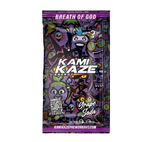 Athletic Sports Kamikaze Grape Soda 25 Sachets