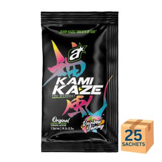 Athletic Sports Kamikaze Rainbow Gummy 25 Sachets