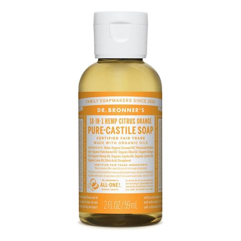 Dr Bronners Citrus Orange Castile Liquid Soap 59ml