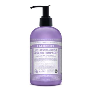 Dr Bronners 4 In 1 Sugar Lavender Pump Soap - 355ml