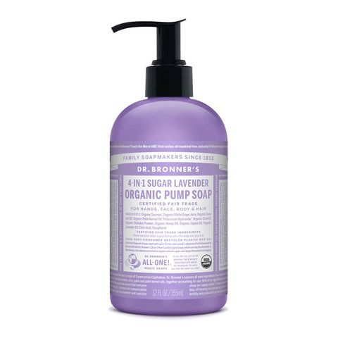 Dr Bronners 4 In 1 Sugar Lavender Pump Soap - 355ml