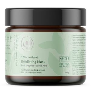 Organic Formulations 5 Minute Reset Exfoliating Mask 100g