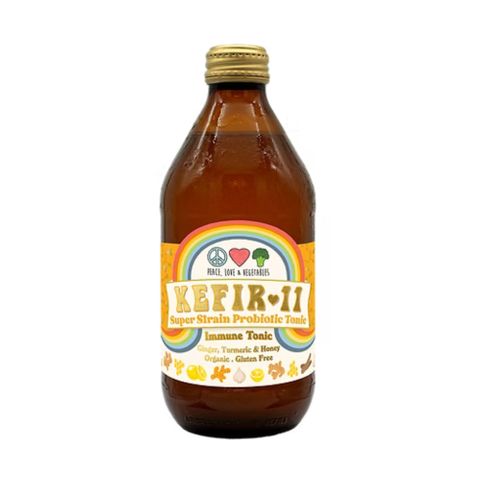 [] Peace Love Vegetables Kefir 11 Immune Tonic 360ml (Refrigerated)