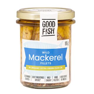 Good Fish Mackerel in Olive Oil Jar 195G