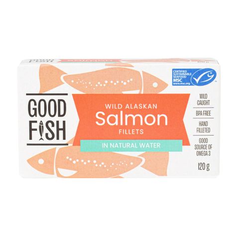 Good Fish Salmon in Natural Water Can 120g