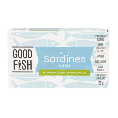Good Fish Sardines in Olive Oil Can 120g