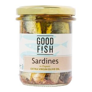 Good Fish Sardines in Olive Oil Jar 195G