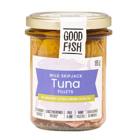 Good Fish Tuna in Olive Oil Jar 195G