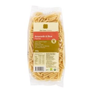 Olive Green Organics Pasta Amaranth & Rice Penne 300g