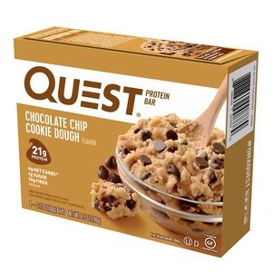 Quest Protein Bar Choc Chip Cookie 60g 4 Pack