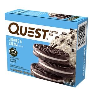 Quest Protein Bar Cookies & Cream 60g 4 Pack