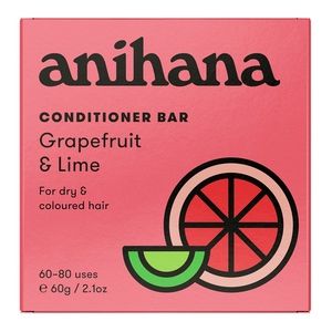 Anihana Conditioner Bar Grapefruit & Lime Dry Damaged Hair 60g