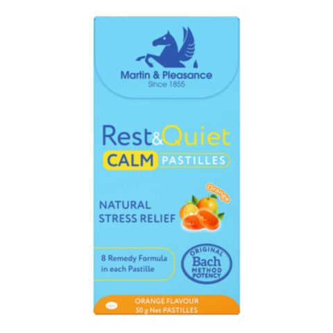 Rest and Quiet Calm Pastilles Orange 50g