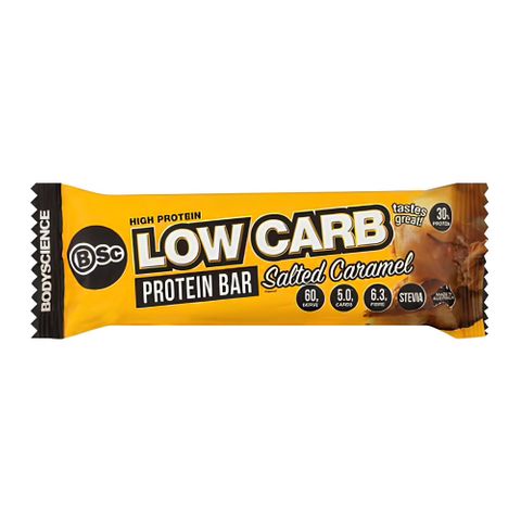 Body Science Protein Bar Salted Caramel 60g 12 Pack