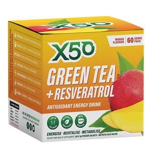 X50 Green Tea Mango 60 serves