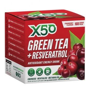 X50 Green Tea Cranberry 60 serves