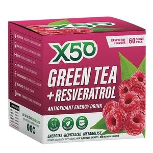 X50 Green Tea Raspberry 60 serves