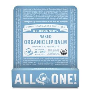 Dr Bronners Lip Balm Hang Sell Naked 12X4G