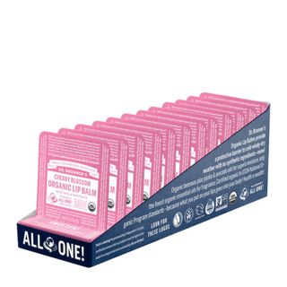 Dr Bronners Lip Balm Hang Sell Cherry Blossom 12X4G