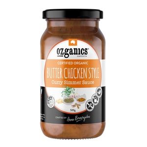 Ozganics Curry Simmer Sauce Butter Chicken 500g