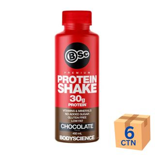 Body Science Protein Shake Chocolate 450ml 6 Pack