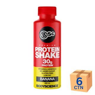 Body Science Protein Shake Banana 450ml 6 Pack