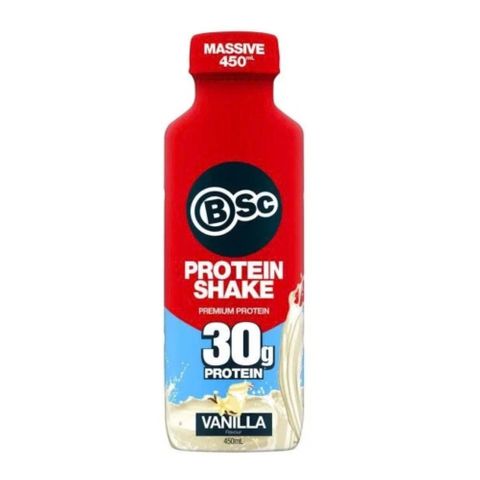 Body Science Protein Shake Vanilla 450ml 6 Pack