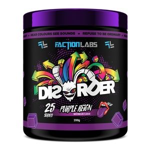 Faction Labs Disorder 25 serves Purple Reign