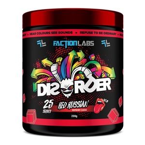 Faction Labs Disorder 25 serves Red Russian