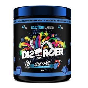 Faction Labs Disorder 50 serves Blue Pearl