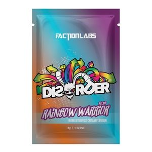 Faction Labs Disorder Single Sachet Rainbow Warrior