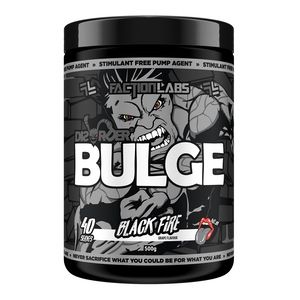 Faction Labs BULGE 40 serves Black Fire