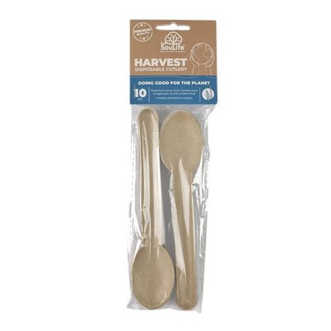 EcoSouLife Harvest Cutlery Spoon 10pcs