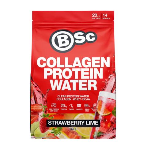 Body Science Collagen Protein Water Strawberry & Lime 350g