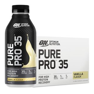 Optimum Nutrition Pure Protein 35 Vanilla Shake 355ml 12 Pack