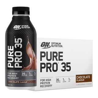 Optimum Nutrition Pure Protein 35 Choc Shake 355ml 12 Pack