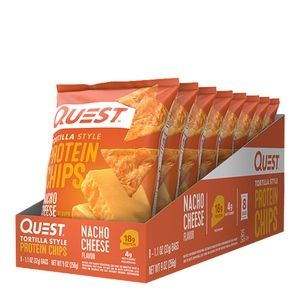 Quest Protein Chips Nacho Cheese 32g 8 Pack