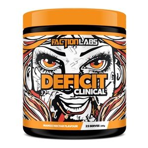 Faction Labs Deficit 25 serves Mango Nectar