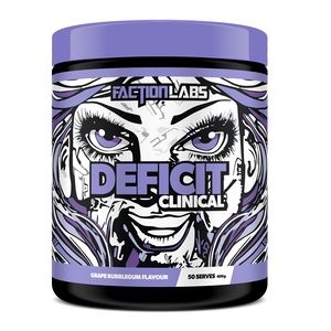 Faction Labs Deficit 50 serves Grape Bubblegum