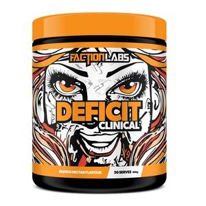 Faction Labs Deficit 50 serves Mango Nectar