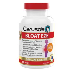 Carusos Natural Health Bloat Eze 60 Capsules