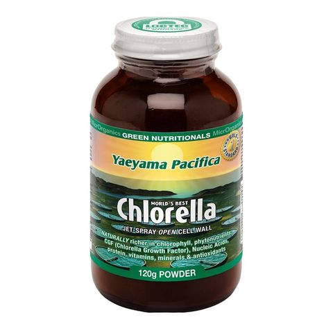 Green Nutritionals Yaeyama Pacifica Chlorella 120g powder