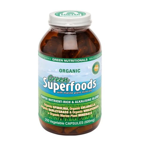 Green Nutritionals GreenSUPERFOODS 250 capsules