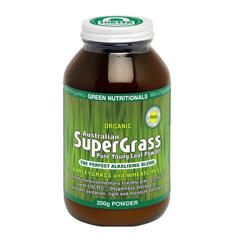 Green Nutritionals Australian Organic Supergrass 200g