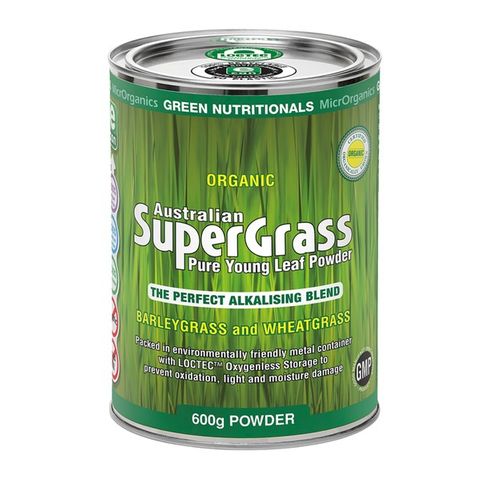 Green Nutritionals Australian Organic Supergrass 600g