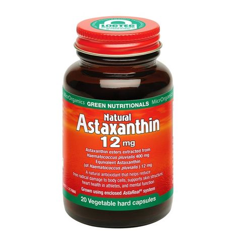 Green Nutritionals Astaxanthin 12mg Double Strength 20C